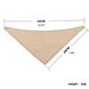Baby Infant Cotton Bib Newborn Solid Color Triangle Scarf Feeding Saliva Towel Bandana Burp Cloth Boys Girls Gift 3/4/5pcs/Set 6