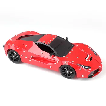

597Pcs 1:16 Stainless Steel RC Sports Car Vehicle Building Block DIY Small Particle Construction Building Kits Gift SW(RC)-003