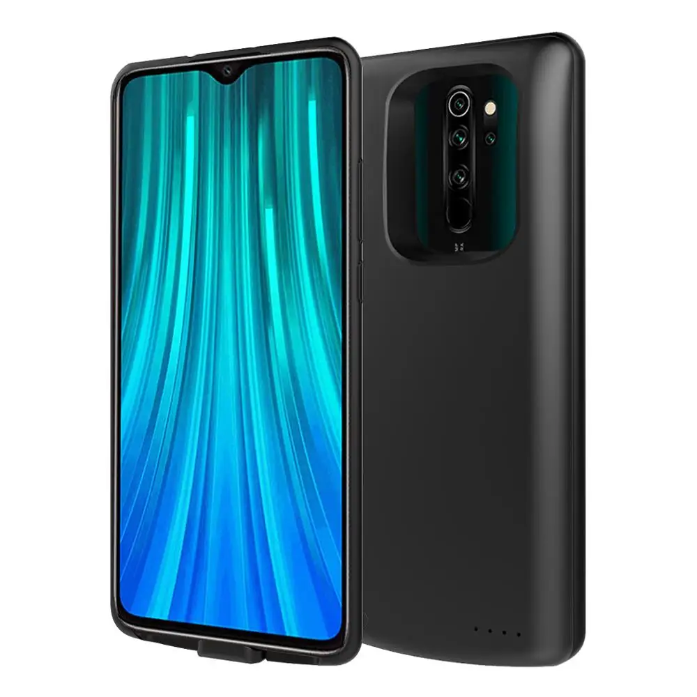 Чехол для зарядного устройства 6500 мАч для Xiaomi Redmi Note 8 Pro, Дополнительный внешний аккумулятор для зарядки, чехол для Redmi Note 8 Pro