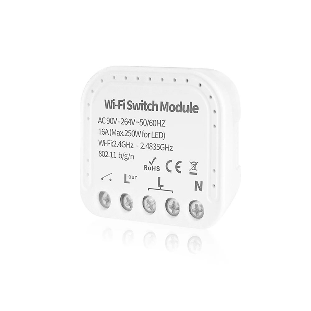 Wifi, умный светильник, переключатель, 2 способа, сделай сам, выключатель, модуль, умная жизнь/приложение Tuya, дистанционное управление для Alexa Google Home/Nest IFTTT