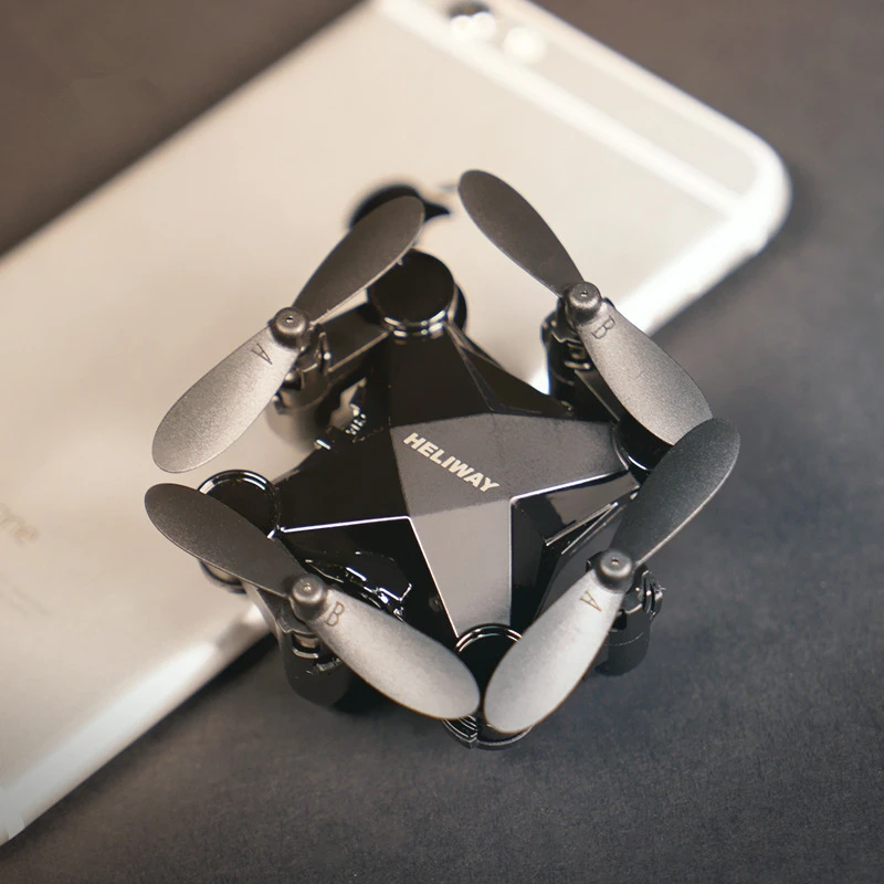 901H Мини Радиоуправляемый Дрон с широкоугольной HD антенной камерой Wifi FPV высота