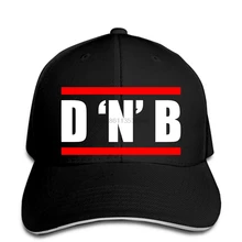 Drum N Bass Мужская бейсболка Dnb Jungle Clubbing Rave Dj Mc Run Dmc Стильная мужская новая бейсболка