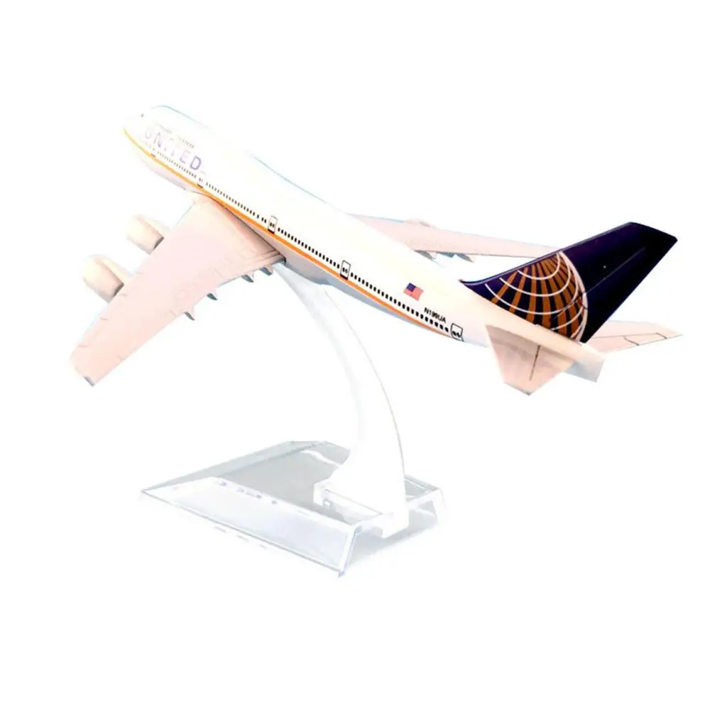 1/400 16cm B737 B787-8  B747-400 Plane Airplane Aircraft Model Diacast  Plane  Model Collectible with Base Best Gift For Kids