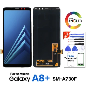 

Original Amoled For Samsung Galaxy A8+ A730 SM-A730F LCD Screen Display Replacement for Samsung A8+ SM-A730X LCD display screen