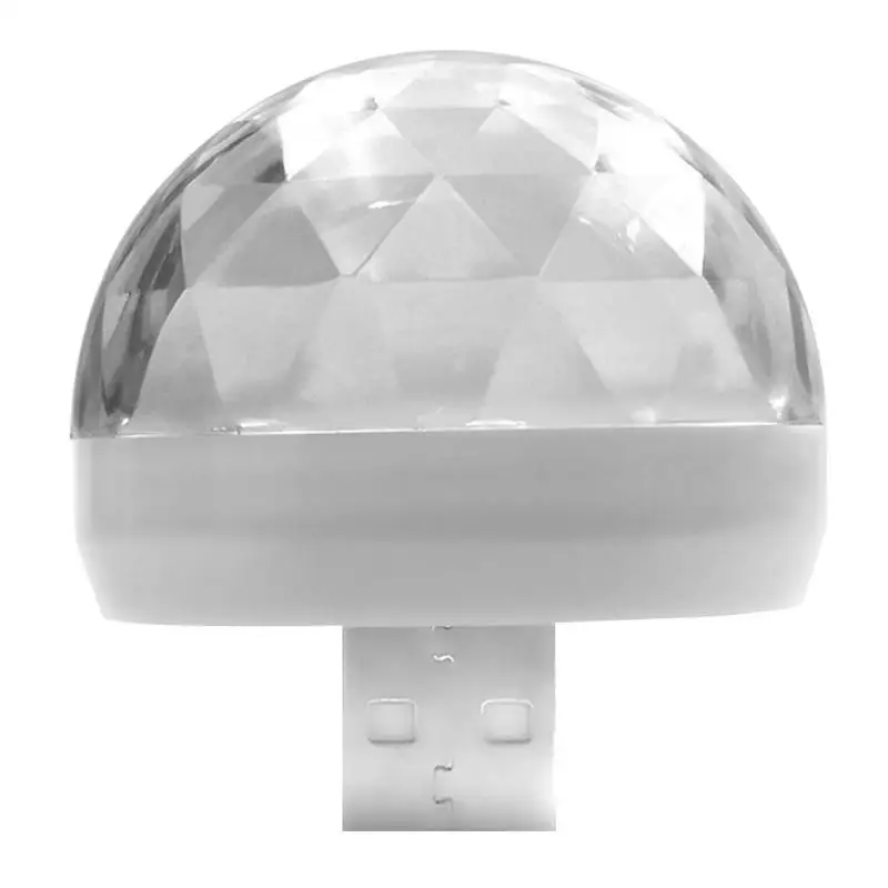 Vodool DC 5 В светодиодный USB атмосферный свет мини DJ RGB USB декоративная лампа для KTV ночного клуба, бара Энергосбережение и низкая температура - Испускаемый цвет: White
