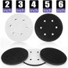 2 3 4 5 6 Inch 8 Holes Hook And Loop Soft Sponge Cushion Interface Buffer Backing Pad Protection Sanding Disc For Abrasive Tool 1