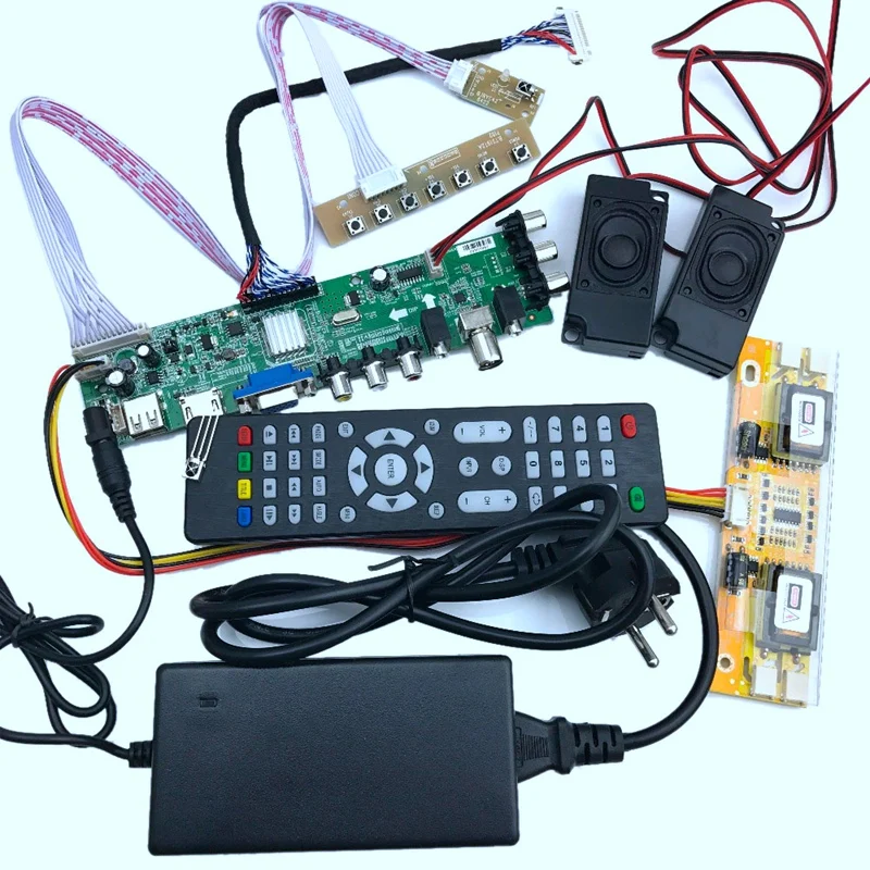 

DS.D3663LUA.A81 DVB-T2/T/C Digital TV 15-32 Inch Universal LCD TV Controller Driver Board for 30Pin 2Ch,8-Bit(EU Plug)