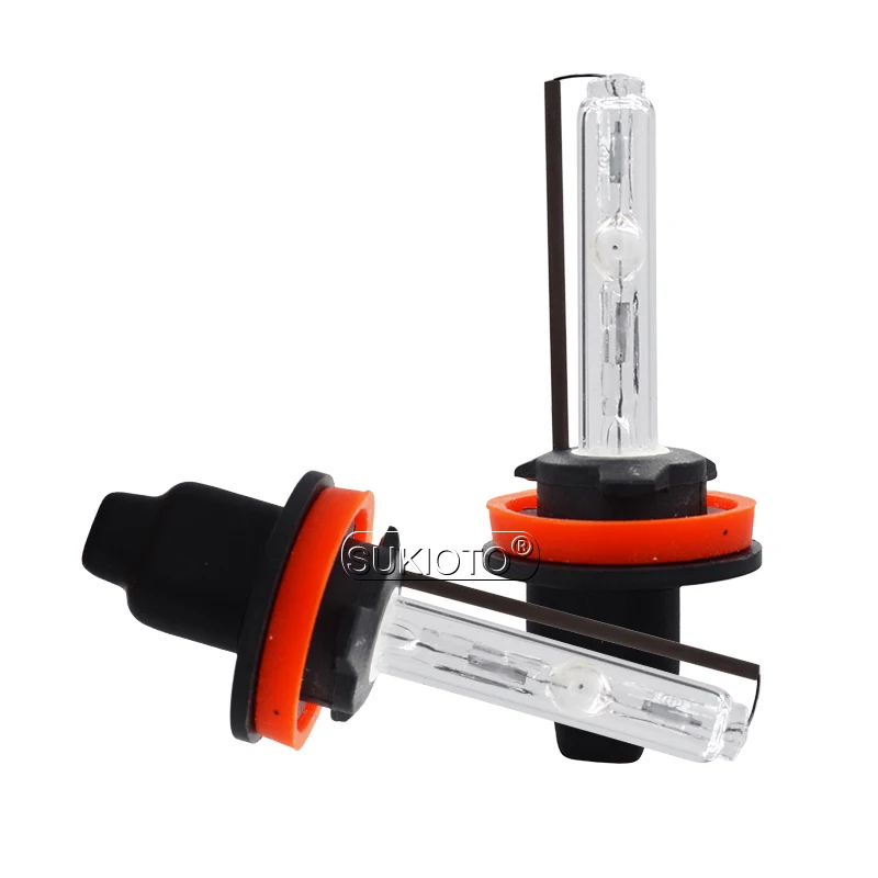 SUKIOTO 2PCS Original Cnlight Xenon HID Headlight Bulbs 45W H1 H3 H7 H11 9005 9006 D2H Car Light Xenon Replacement Bulb Lamp (1)