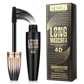 

Charming Black 4D Silk Fiber False Lash Mascara Waterproof Eyelash Extension Long Volume Natural Eyelash Curling Eye Makeup