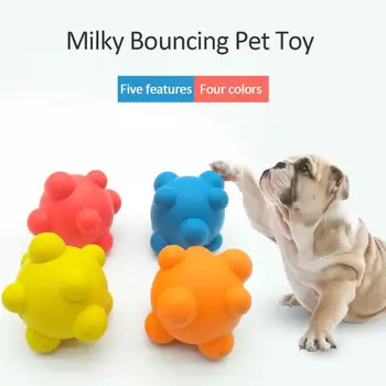 

Rubber Pinball Balls For Dogs Rubber Resistance To Bite Molars Dogs Toys Cat Puppy Chew Toys Interactive Cat Toys Pet Supplies