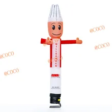 Воздушная до двери, 10 футов 3 м Высокое шеф-повара человек реклама развевающаяся рука танцор воздуха мультфильм небо танцор человек