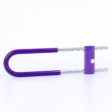 Напрямую от производителя продажи 42# стеклянный дверной замок u-образный дверной замок мотоциклетный замок удлинить врезной замок Противоугонный магазин замок