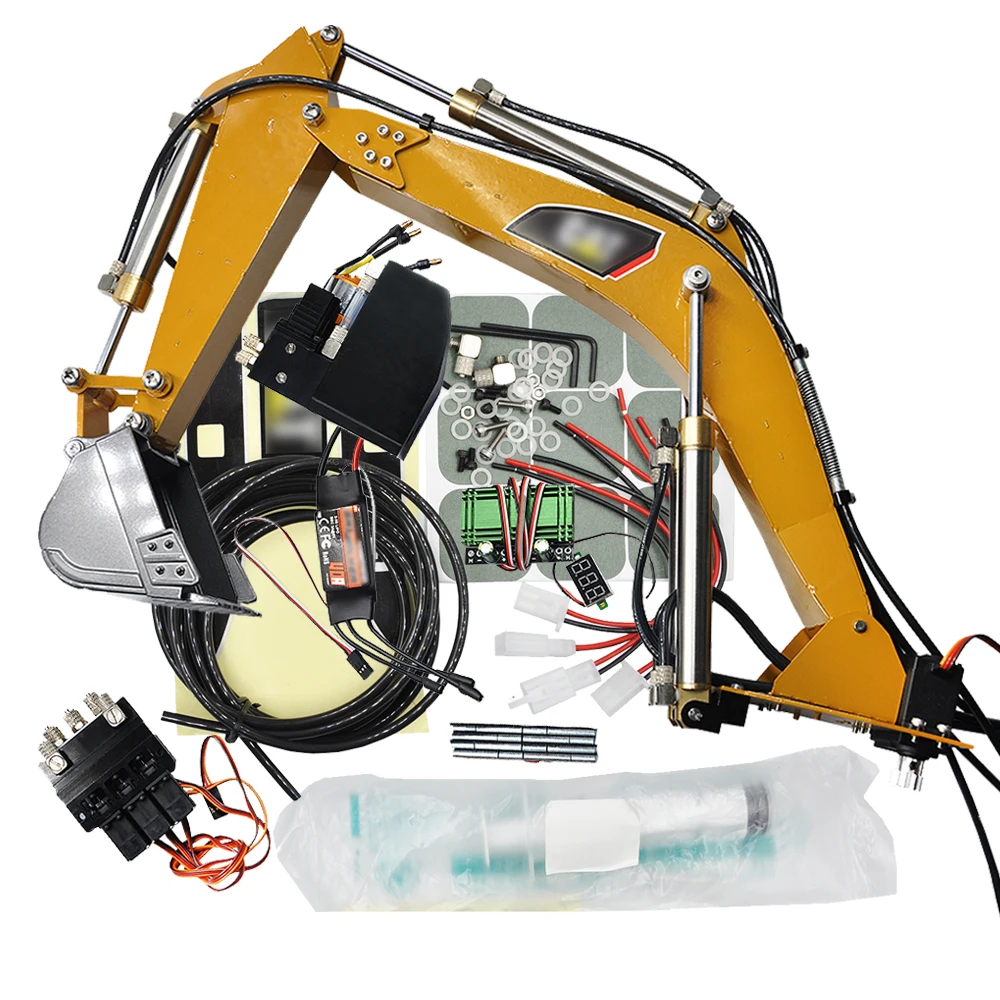 huina excavator upgrade