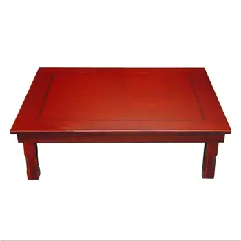 

Rectangle Korean Coffee Table With Folding Legs Low Small Traditional Floor Desk Tea Table furniture living room coffe table