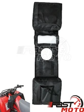  Universal ATV Snowmobile Motorcycle Gas Tank SaddleBag Storage Bottle Bag Black Oxford Fabric Fuel Tank Saddle Bags 