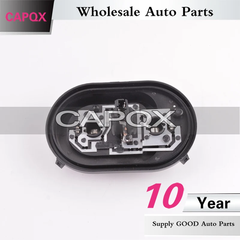 CAPQX для Tiguan 2010-2013 Высококачественный тормозной светильник, задний светильник, монтажная плата, держатель лампы, отверстие для лампы