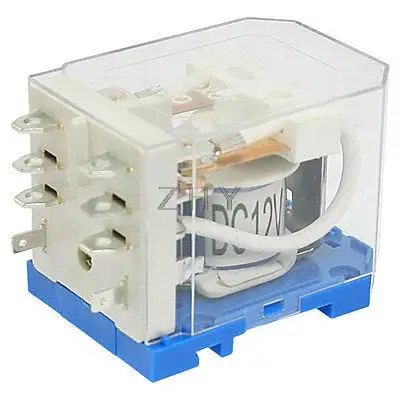 

JQX-40F-2Z Coil DC 12V 8 Pin 40A DPDT Electronmagnetic Relay