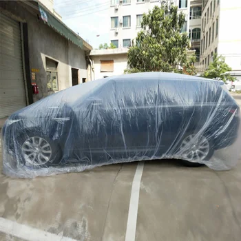 

Car Car cover Cover Dust-Proof Waterproof Disposable Light-weight Transparent