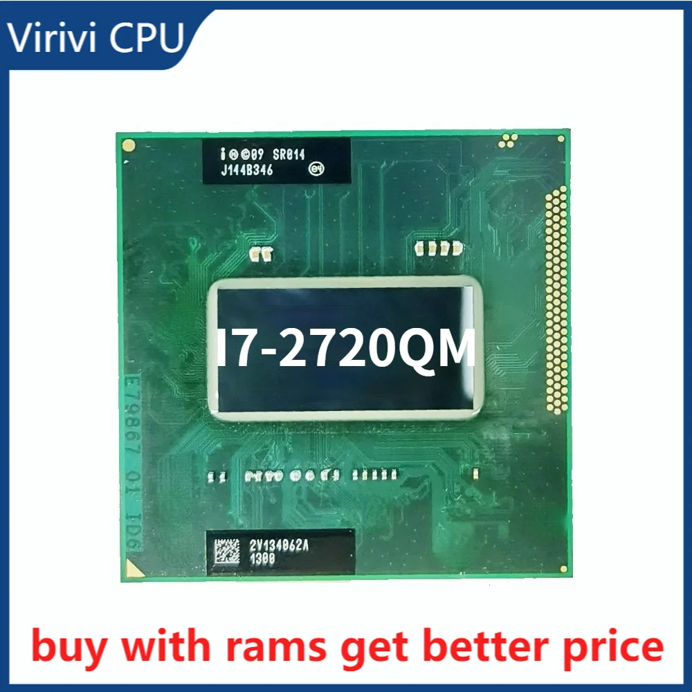 Процессор Core I7-2720QM SR014 i7 2720QM для ноутбука центральный процессор Socket G2 rPGA988B