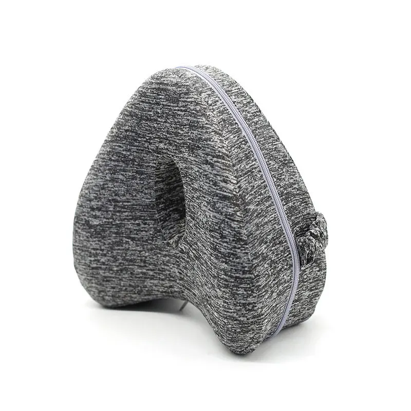 Heart Shape Knee Pillow Memory Foam Cushion for Orthopedic Leg Anti-Pressure Side Sleeping Leg Pillow for Pregnant Women Gift