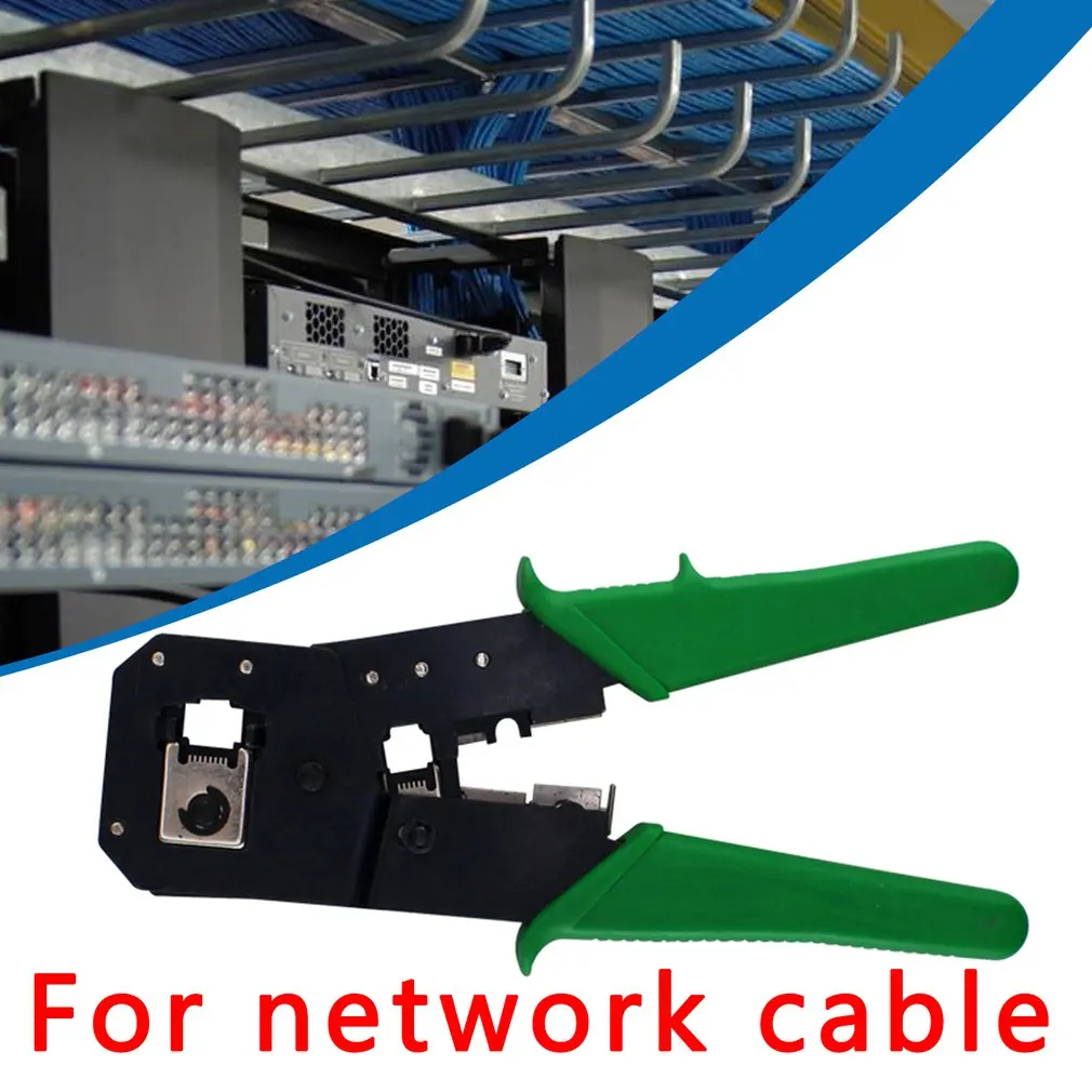 

Netwerk Klem Elektricien Draad Strippers Tang Internet Kabel Krimpen Gebogen Draad Cutter Cut Tang Handgereedschap