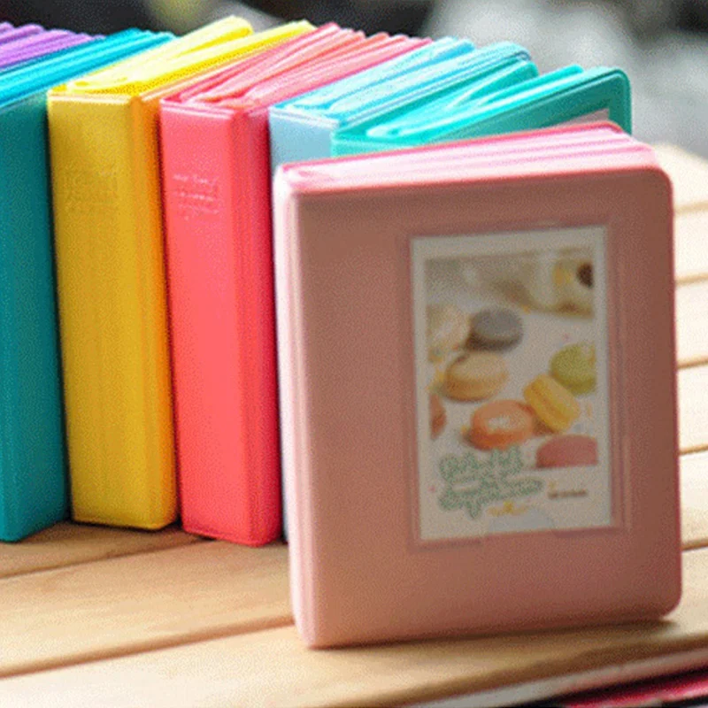 Чехол для хранения альбома для Fujifilm, Polaroid instant photo pocket pink