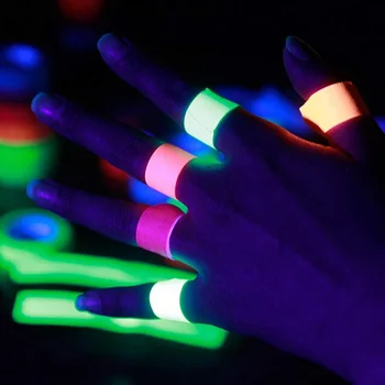 

Halloween Convenient Luminous Tape Multifunctional Non-polluted adornment band Warning Tape for Party Scene Layout