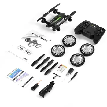 

OCDAY Multifunction Mini RC Drone FY602 Air-Road Double RC Flying Car With HD Camera 2.4G 6-Axis 4CH RC Quadcopter Helicopter