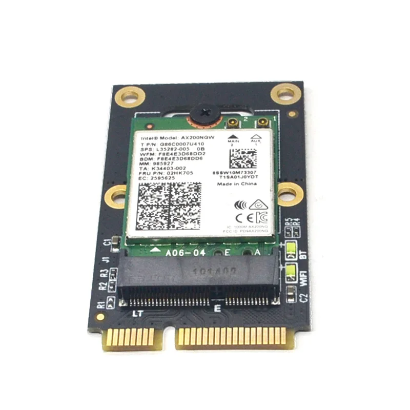 M.2 Wifi адаптер M.2 NGFF для Mini PCI E адаптер для M.2 Wi Fi Bluetooth плата Беспроводная Wlan карта Intel AX200 9260 8265 8260 для ноутбука|Сетевые карты| | АлиЭкспресс