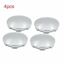 4 шт. 68 мм Диаметр 6 колпачки для центра колеса хромированные универсальные колпачки для обода ступицы колеса