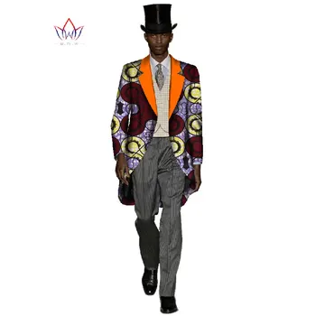 

Customized Prined Suit Coat Africa Style Clothing Men Casual Fashion Blazer Elegant WYN80