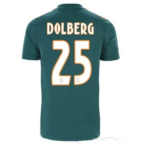 19 20 Ajaxe Джерси Домашняя футбольная рубашка DE JONG DE LIGT VAN DE BEEK NERES Ajaxes TADIC ZIYECH футбольные рубашки - Цвет: shirt