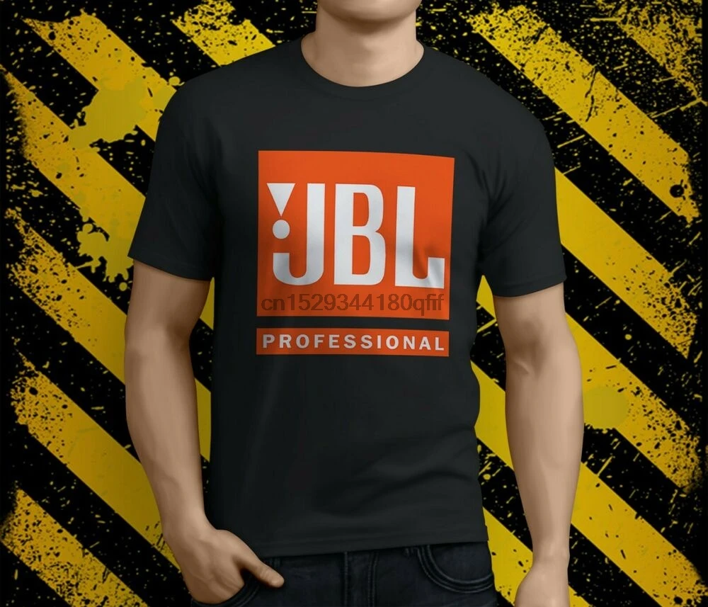 Новая популярная профессиональная Мужская черная футболка JBL S-3XL | одежда