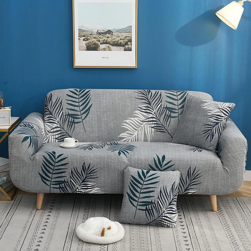 Современный чехол для дивана, плотно обертывающийся, все включено, эластичный диван в полоску, чехол для мебели, защитный чехол, 1 2 3 4 сиденья - Цвет: 11