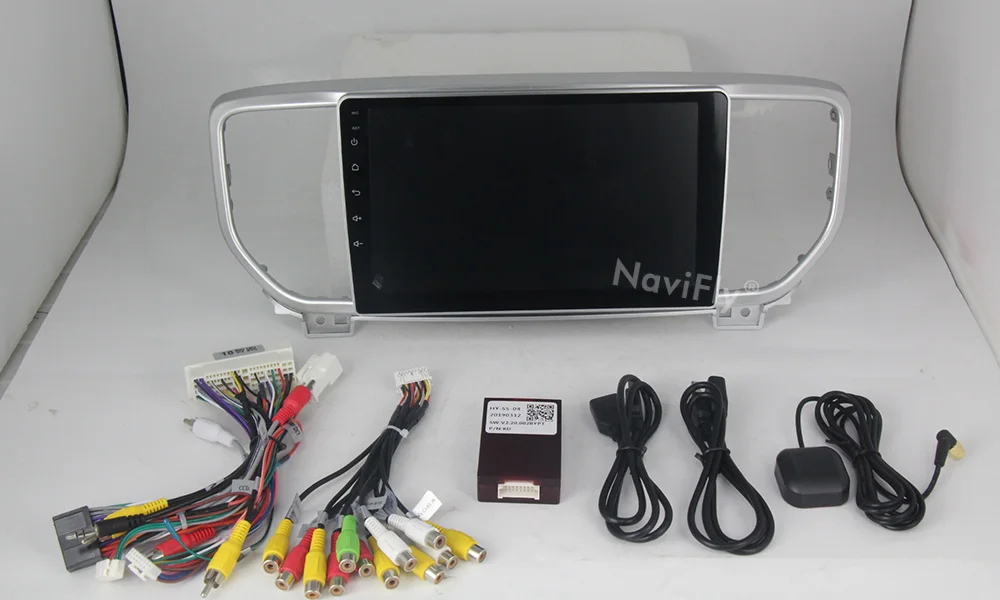 Clearance NaviFly Android 8.1 Car Stereo GPS Navigation for KIA Sportage 4.2 QL 2018 2019 Autoradio multimedia player head unit WIFI BT FM 20