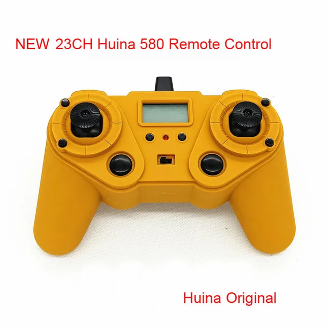 NEW 2021 YEAR 23CH 2.4G Huina 580 Remote Controller 7.4V Receiver for RC Children Excavator DIY Parts