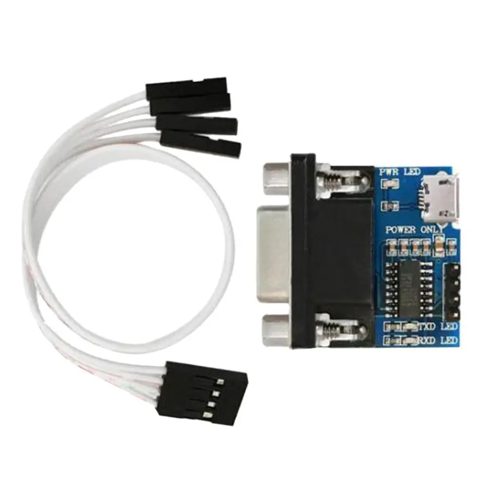 

MAX3232 RS232 Serial Port To TTL Converter Module Connector W/ Cable