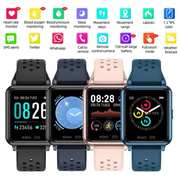 

Smart Watch HD Screen P29 Thermometer Smart Bracelet Heart Rate Blood Pressure Intelligent Reminder Bluetooth Sports Bracelet