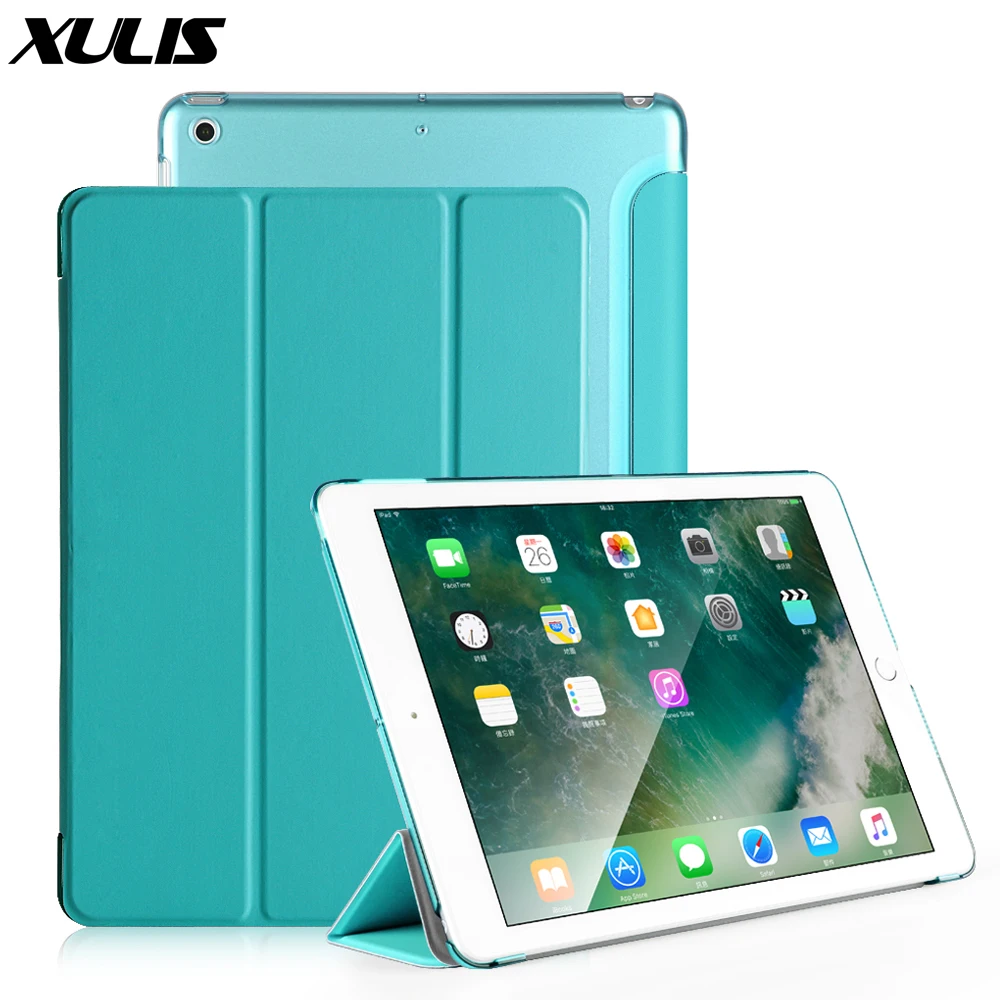 

Suitable for iPad Air 2 Air 1 drop-proof folder for iPad 9.7 2018 2017 Smart Cover leather case for 5 6 5th 6th waterproof case