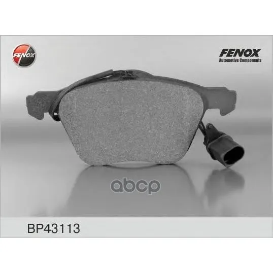 Колодки Тормозные Ford Galaxy/Volkswagen Sharan/T4 Передние Fenox Bp43113 FENOX арт. BP43113