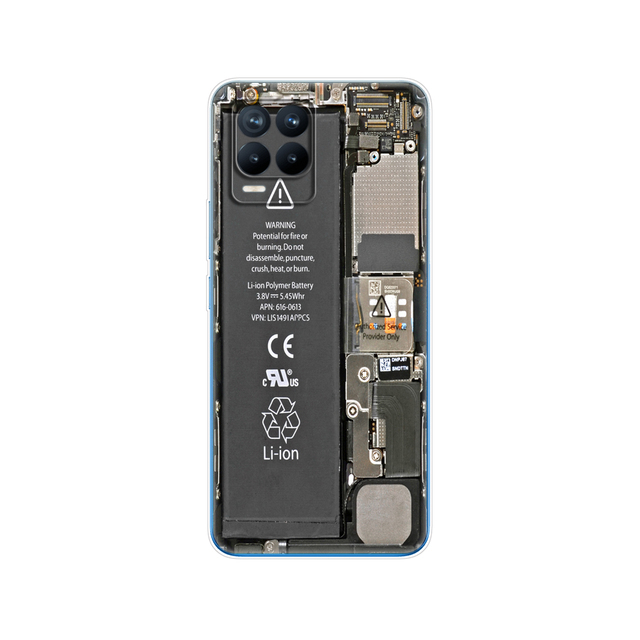 Realme 8 Case 6.4" Soft Silicon TPU Back For Realme 8 Pro OPPO Realme8 4G RMX3085 Phone Cover Coque Capa Funda Bumper Bag