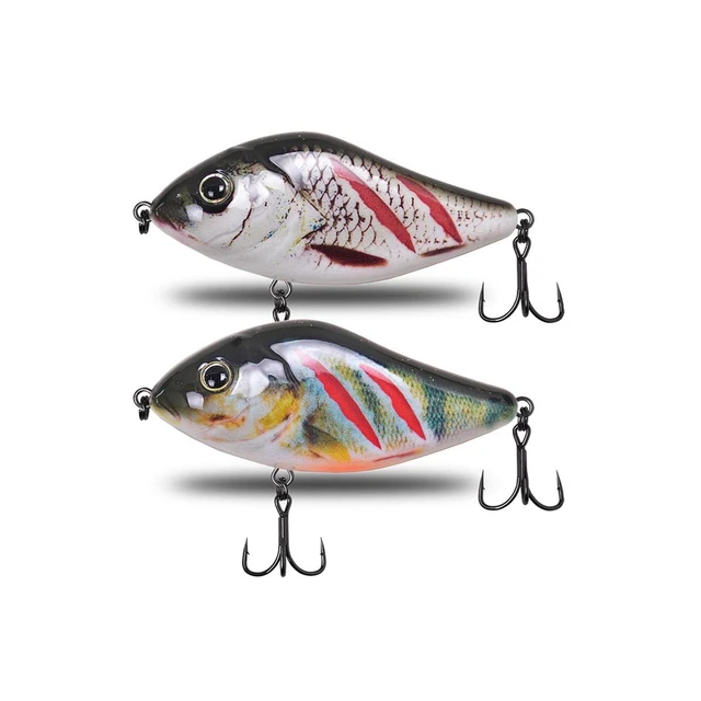slow sinking jerk bait fishing lure 60mm 13g for pike pesca bass CF LURE  New Hot Tackle Musky jerk baits Qulity Hooks
