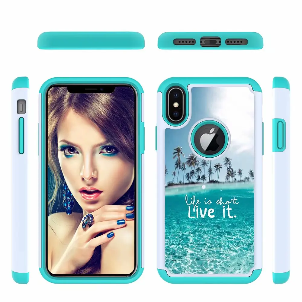 Чехол для iPhone X, XS, XR, XS, Max, iPod Touch, 5, 6, 7, тканевый чехол с защитой от падений, чехол с цветной картинкой, усиленная защита