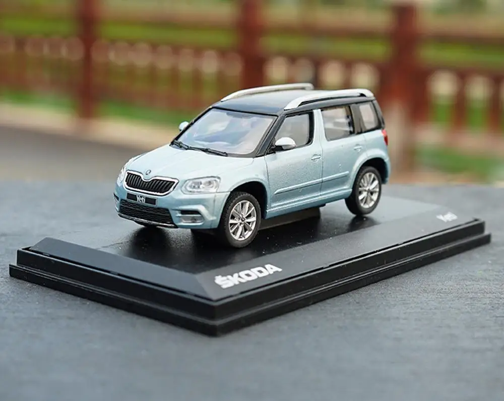 1/43 VW Volkswagen Skoda Yeti SUV Blue литье под давлением модель автомобиля коллекция