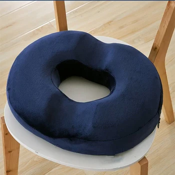 

O Shape Lumbar Care Cushion Pad Pain Relief Office Caudal Vertebra Protect Portable Prevent Hemorrhoid Home Coccyx Pillow Chair
