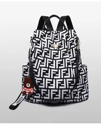 Женский рюкзак из ткани Оксфорд, дышащий Повседневный Рюкзак, трендовый рюкзак для путешествий, рюкзак с геометрическим элементом