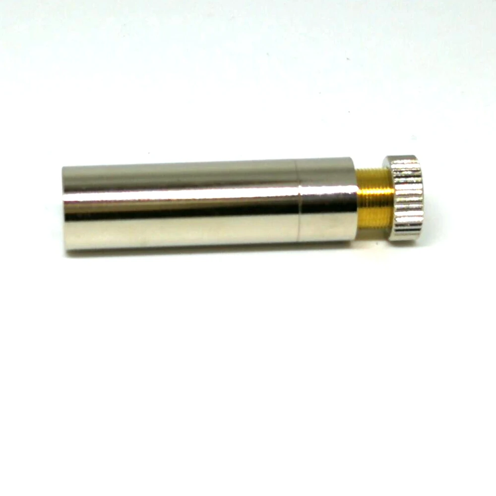 12x40mm Focusable Metal Housing Host For 5.6mm 405nm 450nm Blue Laser Diode With G-2 Coated Glass Lens