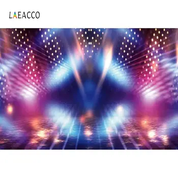 

Laeacco Stage Luminous Flux Floor Light Photocall Photography Backgrounds Custom Photographic Backdrops Props For Photo Studio