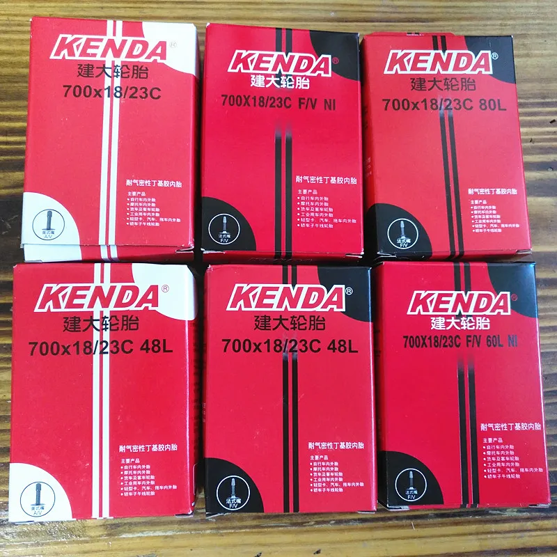 Kenda велосипед внутренняя Резина 700X18/23C Дорожный велосипед Внутренняя резиновая камеры для шин велосипед запчасти 1 шт