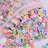 1000pcs/Bag 3D Tiny Cute Nails Decorations Art Accessories Star/Cartoon/Flower/Fruit/Feather Slices Slicing Nail ► Photo 3/6